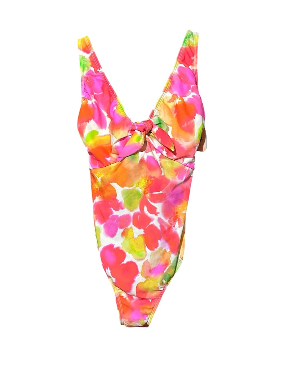 Shade & Shore Floral One-Piece Swimsuit
